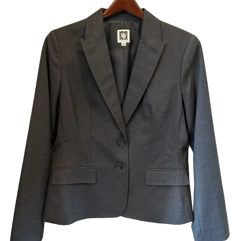 Anne Klein Blazer size‎ 10 gray